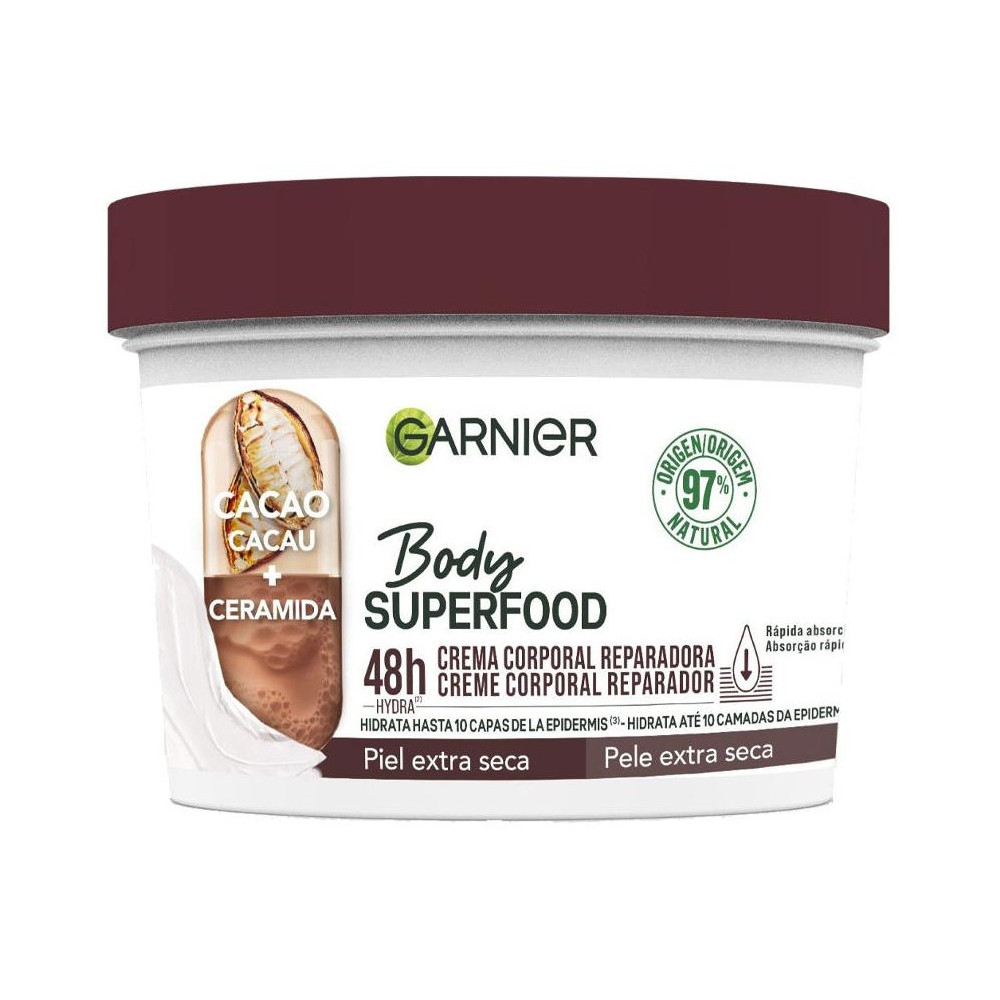 Garnier Body Superfood Crema Corporal Reparadora 380Ml