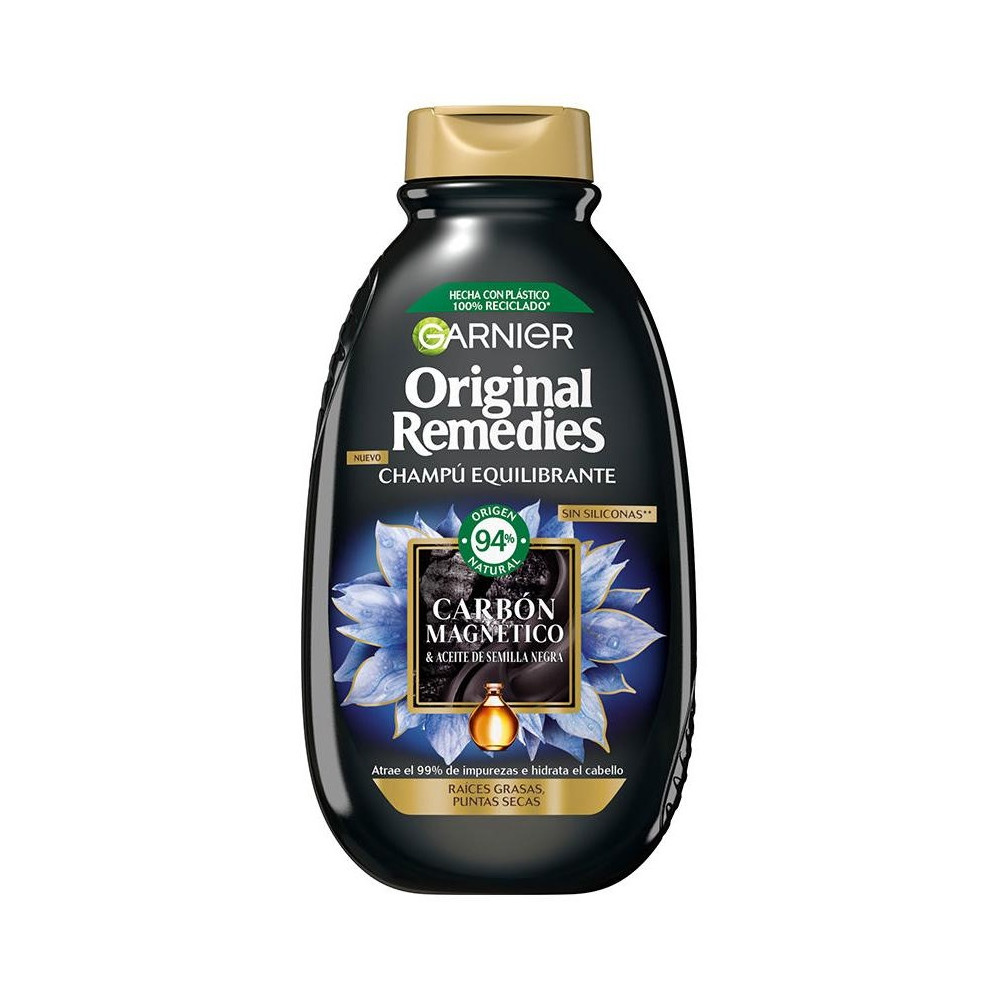 Garnier Original Remedies Carbón Magnético Champú 300Ml