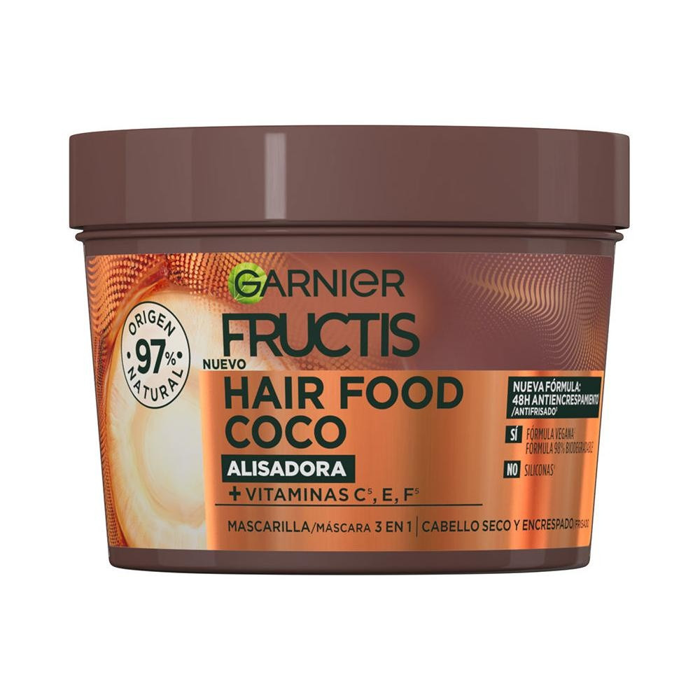 Garnier Fructis Hair Food Coco Mascarilla Alisadora 400Ml