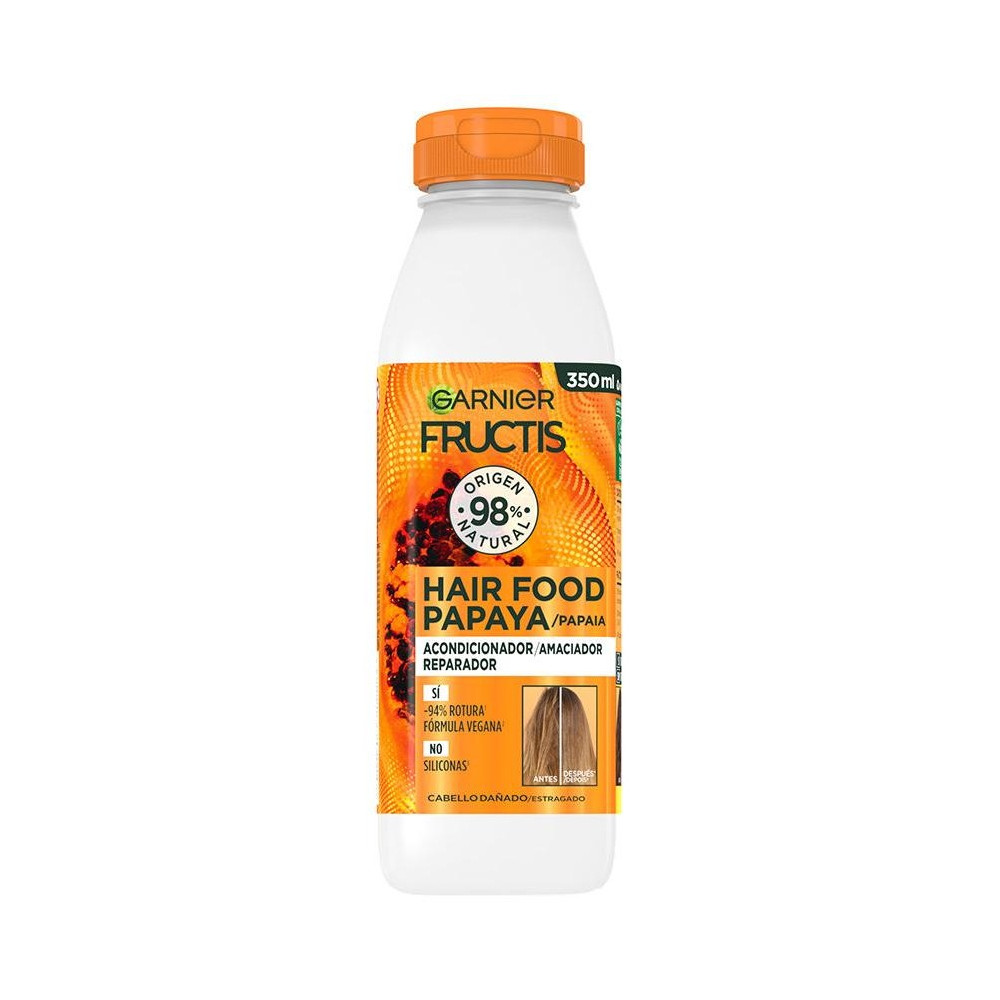 Garnier Fructis Hair Food Papaya Acondicionador Reparador 350Ml