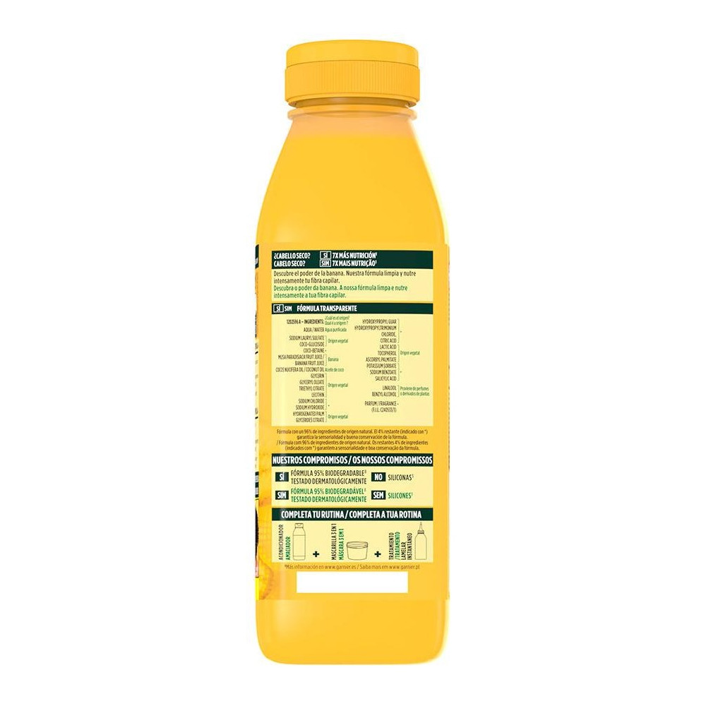 Garnier Fructis Hair Food Banana Champú Ultra Nutritivo 350Ml