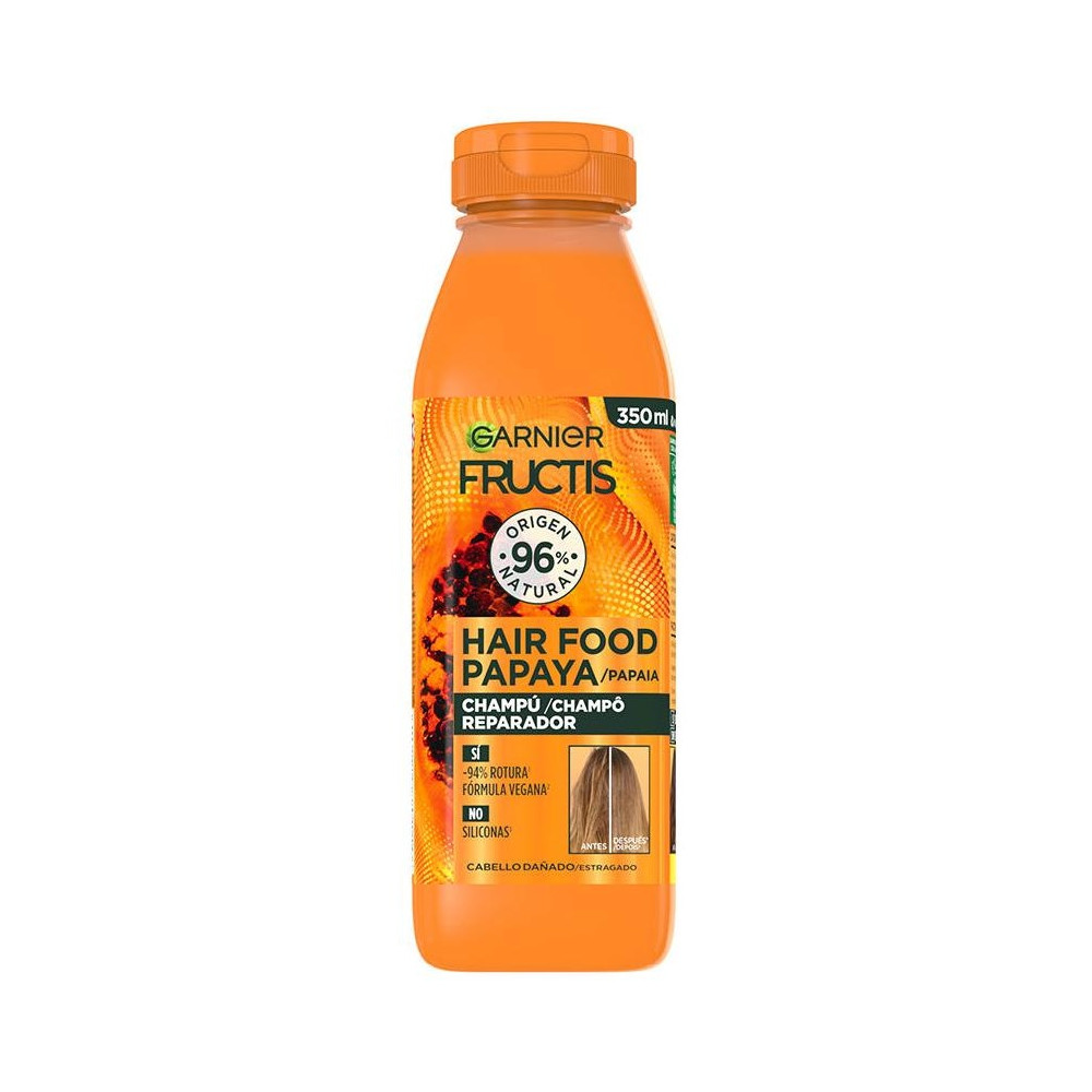 Fructis Hair Food Papaya Champú Reparador 350 Ml
