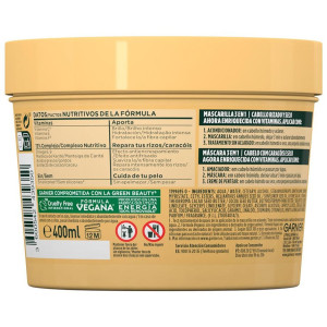 Garnier Fructis Hair Food Manteca De Cacao Mascarilla Rizos Nutridos 390Ml