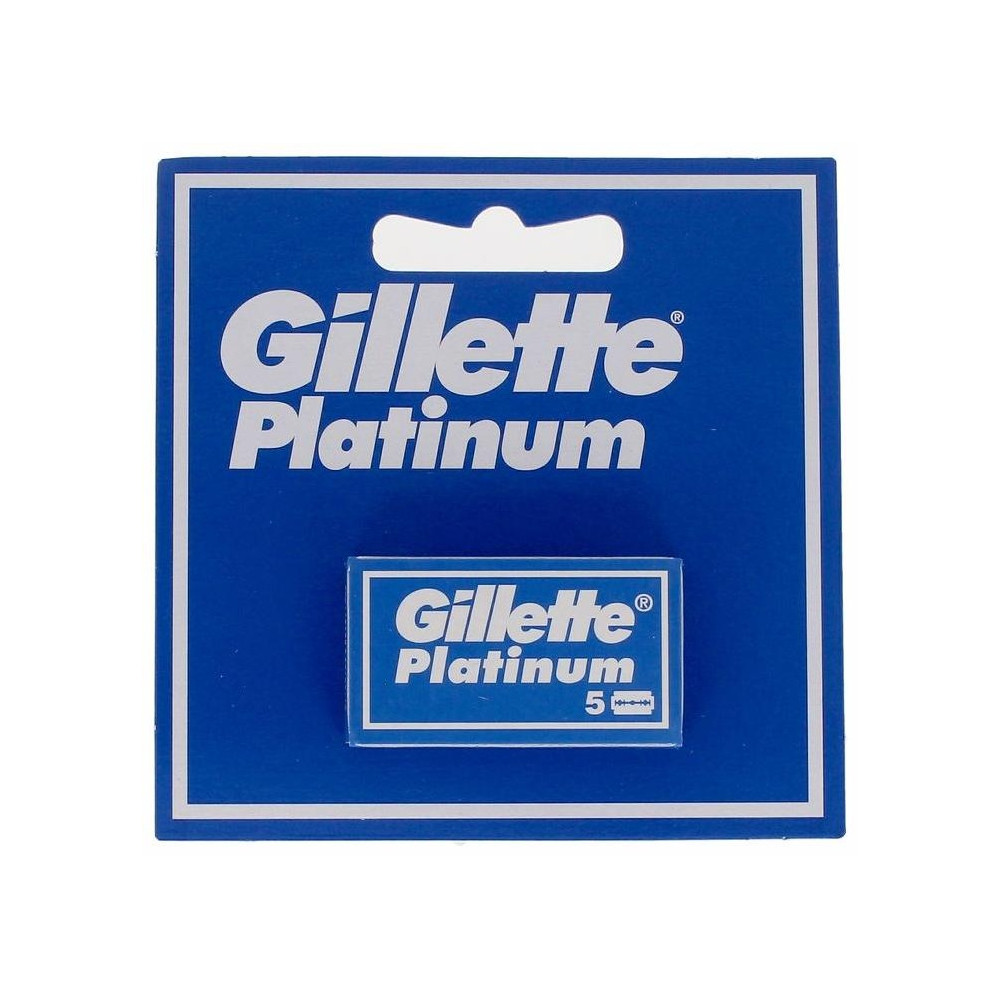 Gillette Platinum Super Hoja Afeitar 5Uds