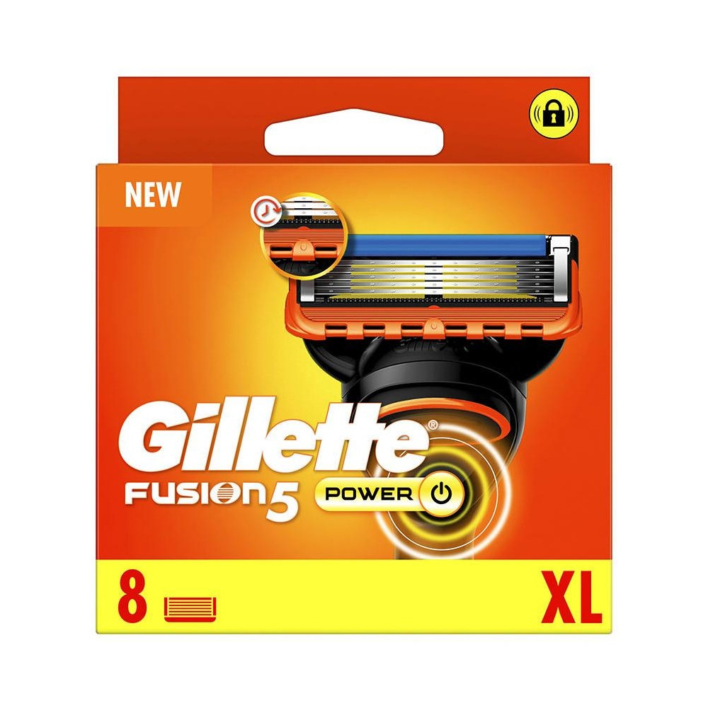 Gillette Fusion 5 Power Recambio 8Uds