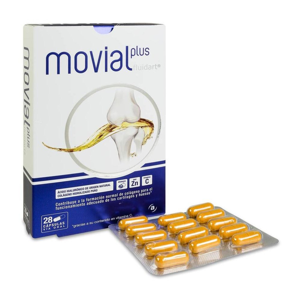 Movial Plus Fluidart, 28 Cápsulas