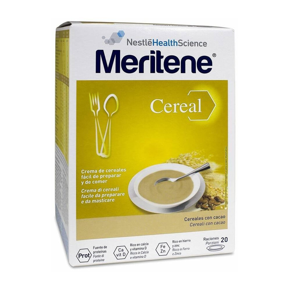 Meritene Cereal Cereales Con Cacao 300G+300G
