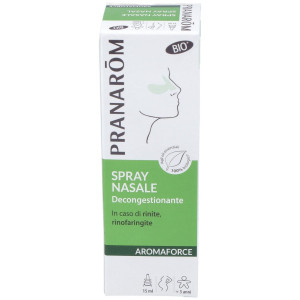 Pranarom Aromaforce Spray Nasal Bio Descongestionante, 15 Ml