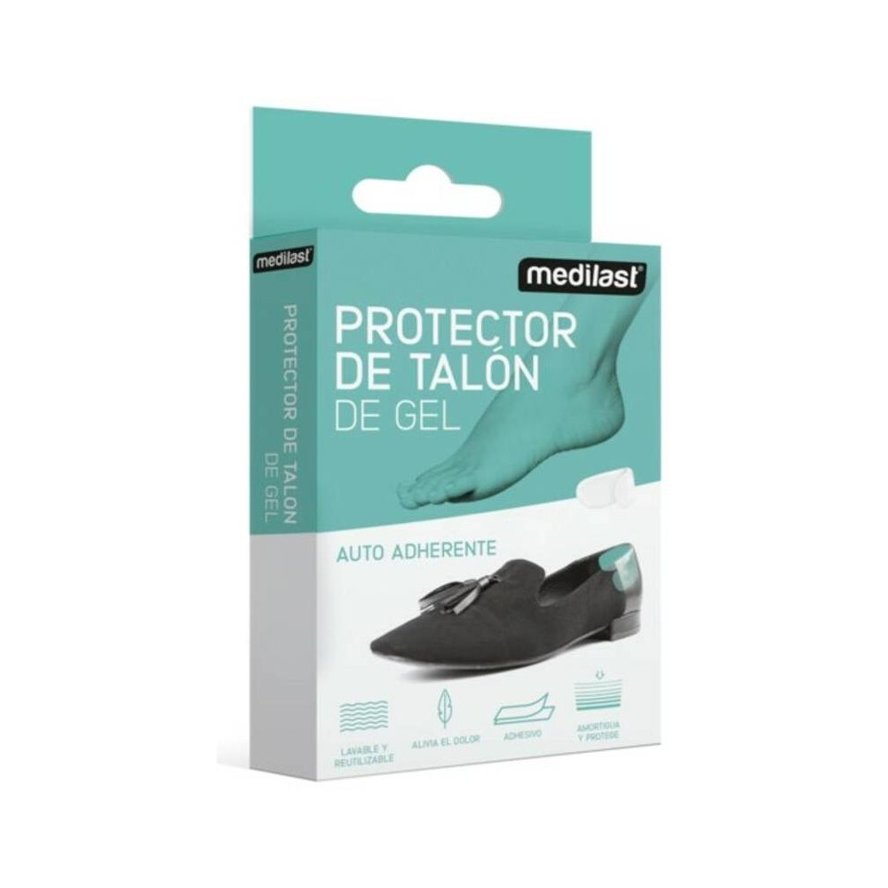 Medilast Protector De Talón De Gel T-Única 1Ud