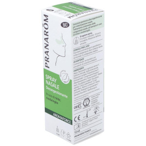 Pranarom Aromaforce Spray Nasal Bio Descongestionante, 15 Ml