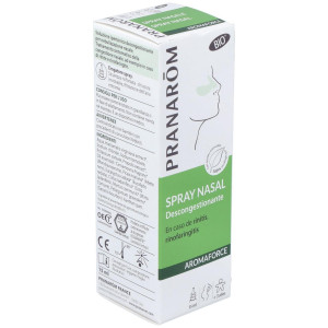 Pranarom Aromaforce Spray Nasal Bio Descongestionante, 15 Ml
