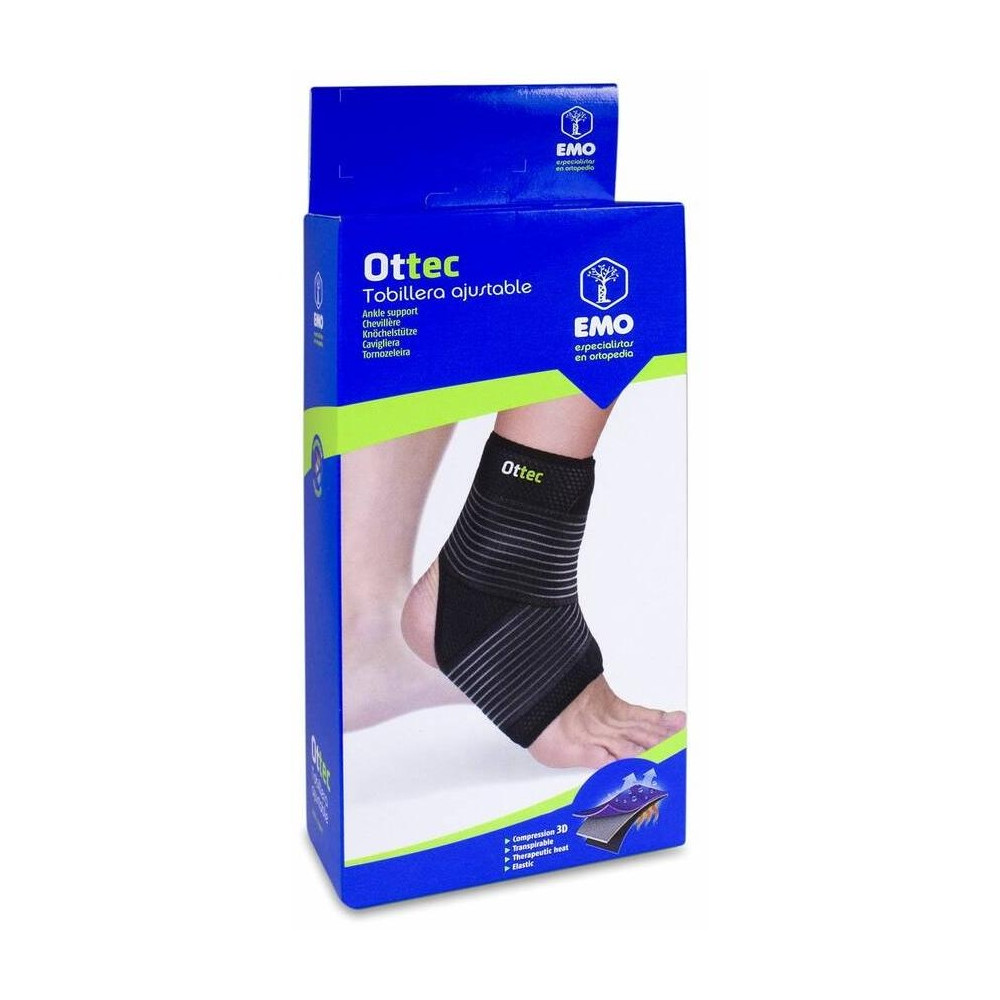 Emo Ottec Tobillera Ajustable Talla M, 1 Ud