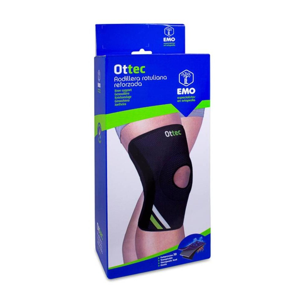 Emo Rodillera Ottec Rótula Libre Reforzada Txl 1Ud