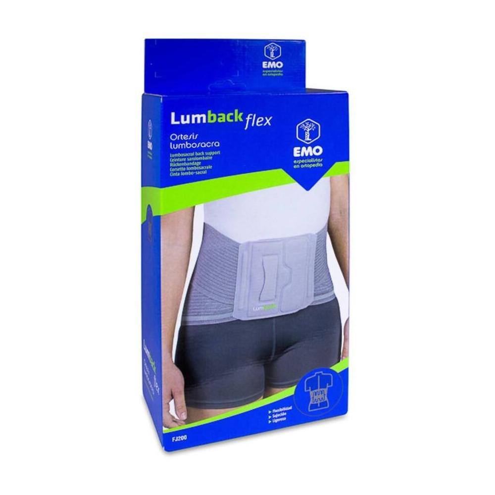 Emo Lumback Flex Órtesis Lumbosacra Beige Talla L, 1 Ud