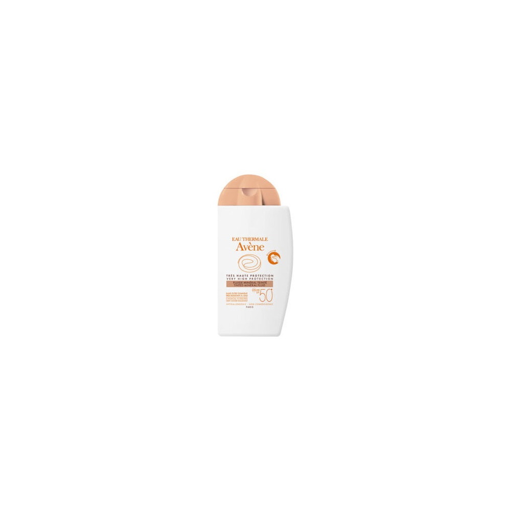 Avène Solar Fluido Mineral Color Spf50+ 40Ml