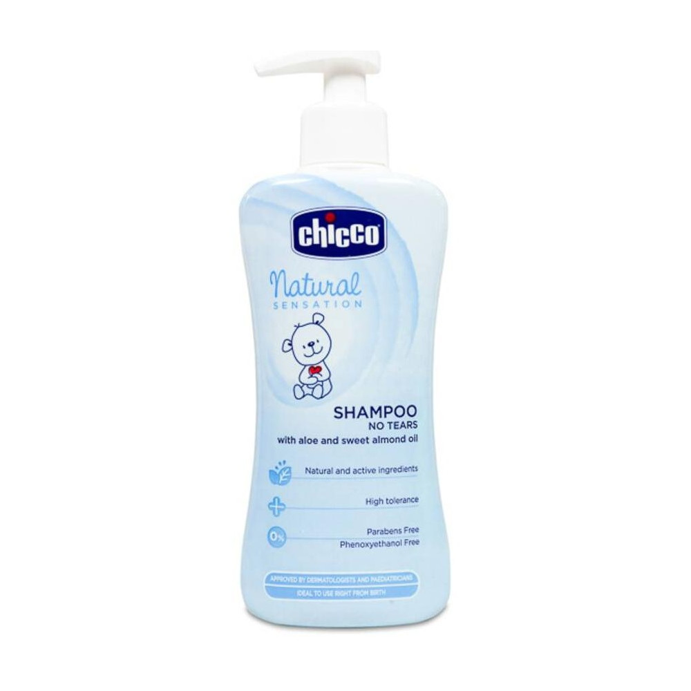 Chicco Natural Sensation Champú Sin Lágrimas, 300 Ml