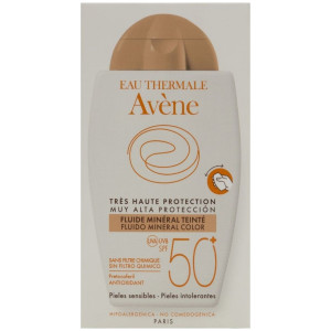 Avène Solar Fluido Mineral Color Spf50+ 40Ml