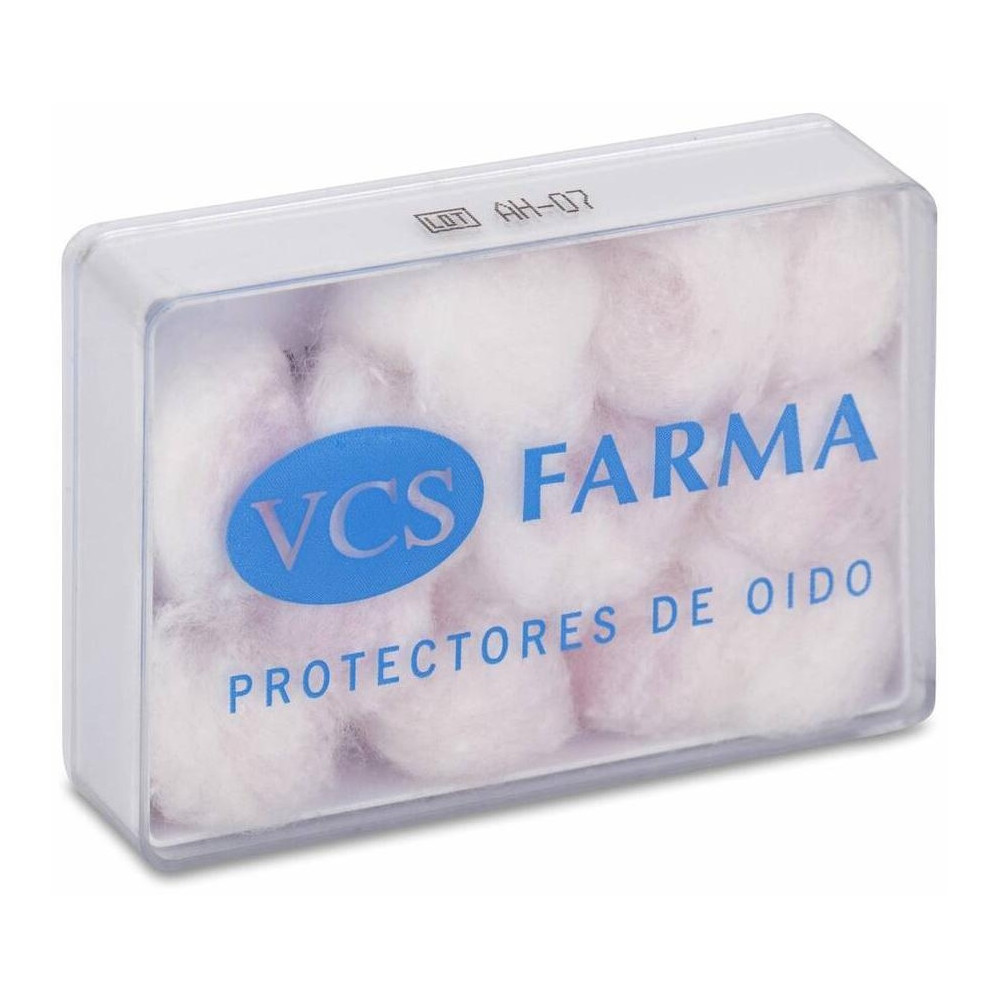 Vcs Pharma Tapones Oído Cera Y Algodón, 12 Uds