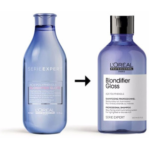 L'Oreal Expert Blondifier Gloss Champú 300Ml