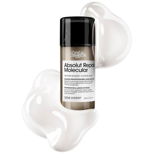 Absolut Repair Molecular Mascarilla Profesional Reparadora Sin Aclarado Para Cabello Dañado 100 Ml