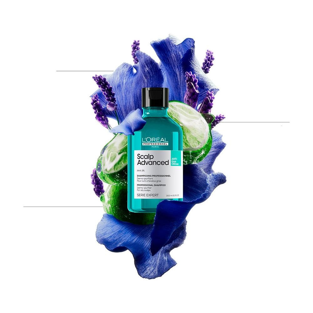 L'Oréal Scalp Advanced Anti-Oiliness Dermo-Purifier Shampoo 500Ml