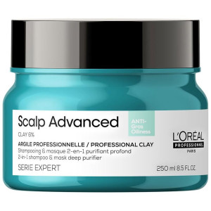 L'Oréal Scalp Advanced Anti-Oiliness 2In1 Deep Purifier Clay 250Ml