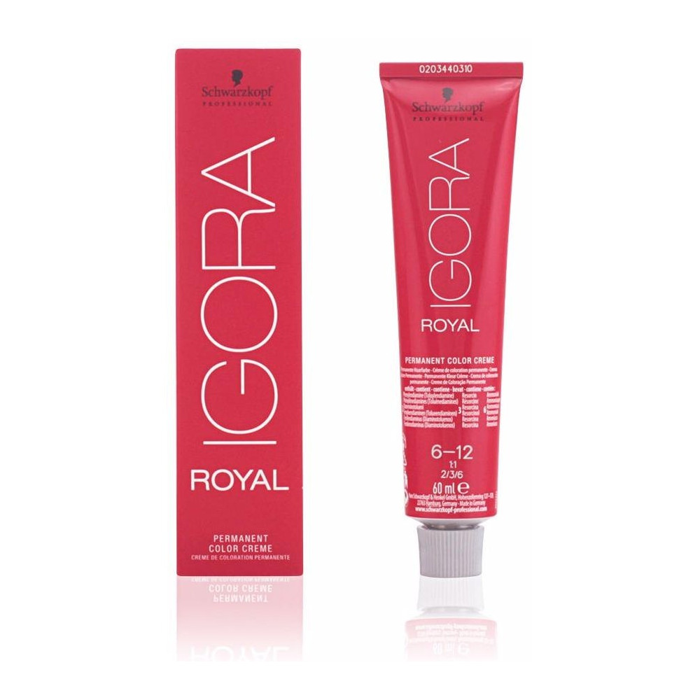 Schwarzkopf Igor Royal Color Crema 6-12 60Ml