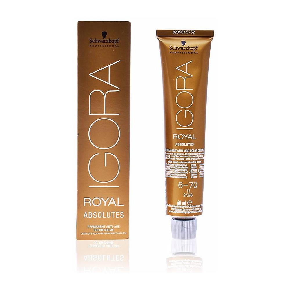 Schwarzkopf Igora Royal Absolutes Anti Age Color Creme 6 70 60Ml