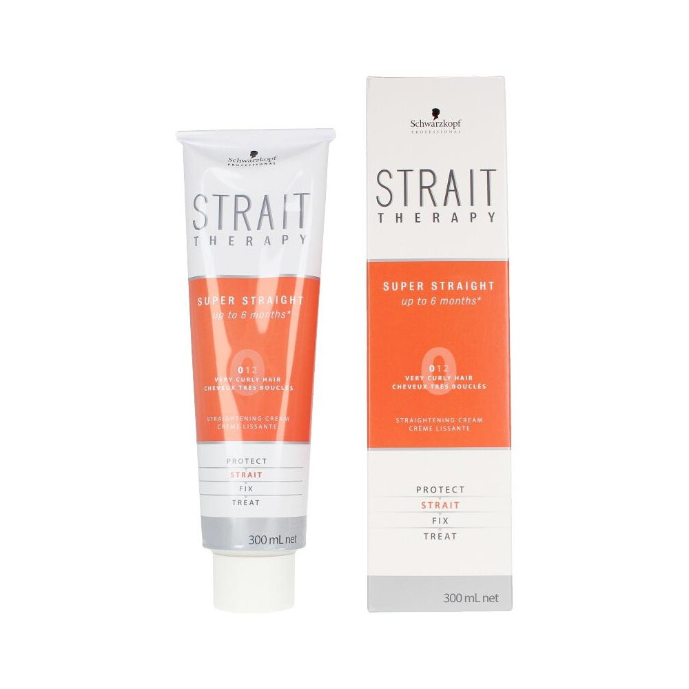 Schwarzkopf Strait Styling Therapy Straightening Cream 0 300Ml