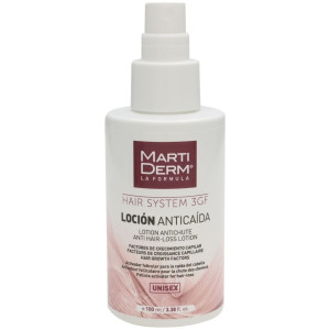 Martiderm Hair System 3Gf Loción Anticaída Unisex, 100 Ml