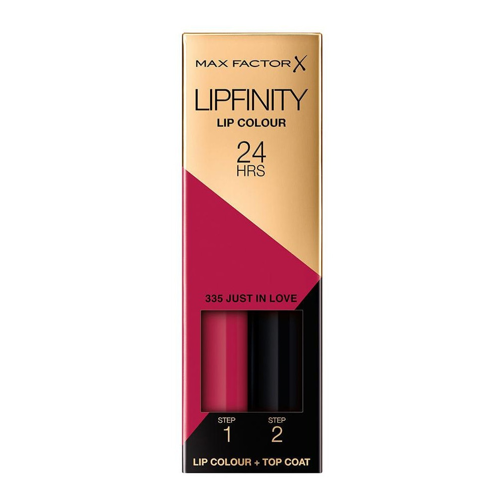 Max Factor Set Lipfinity Lip Colour + Top Coat 335 Just In Love
