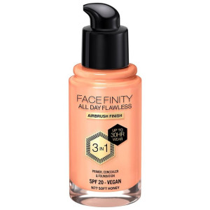 Facefinity 3In1 Primer, Concealer Y Foundation 77-Soft Honey 30 Ml