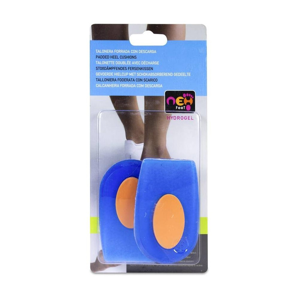 Neh Feet Talonera Forrada Con Descarga Talla Grande, 2 Uds