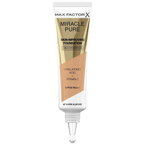 Miracle Pure Skin-Improving Foundation 24H Hydration Spf30 45-Warm Almond 30 Ml
