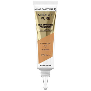 Miracle Pure Skin-Improving Foundation 24H Hydration Spf30 76-Warm Golden 30 Ml
