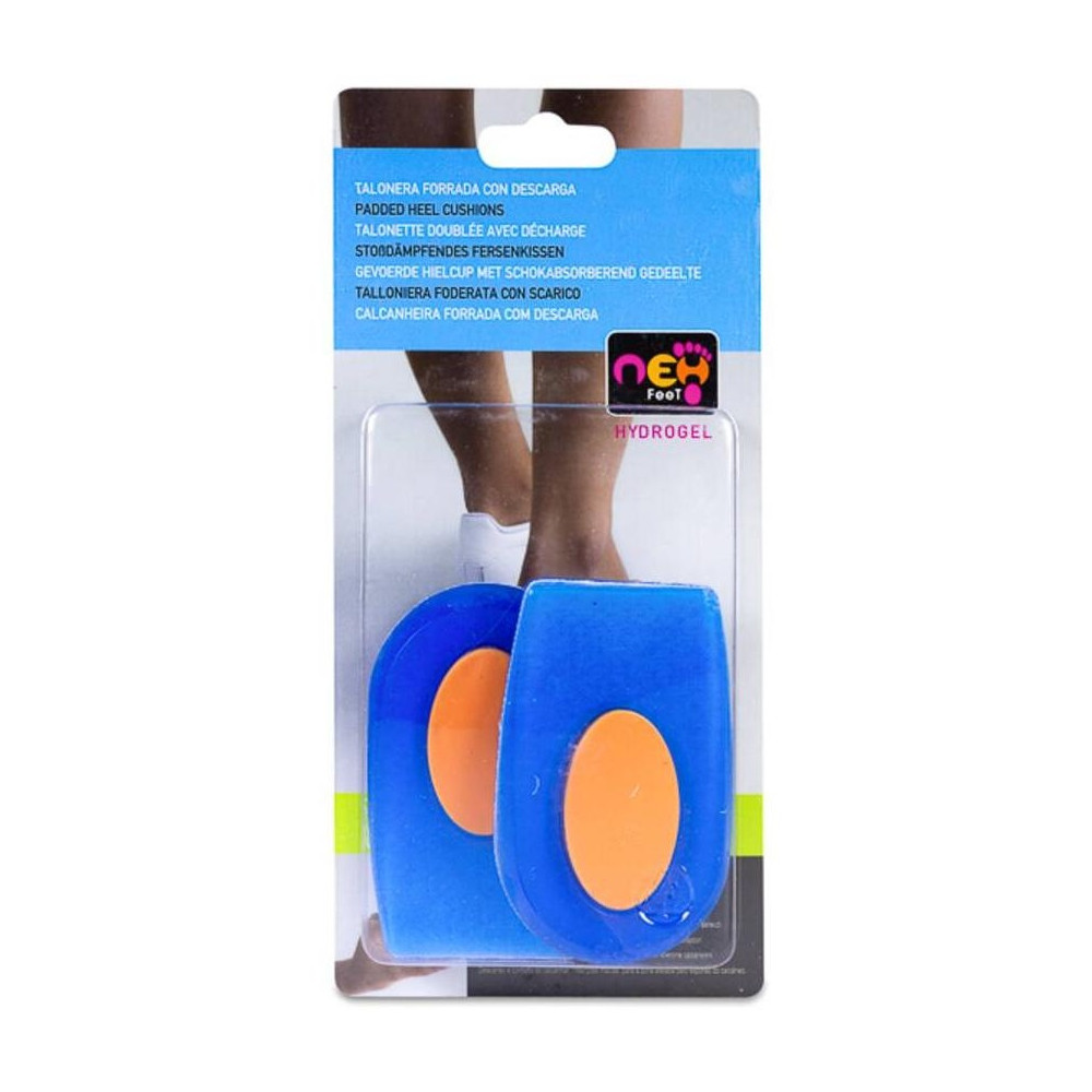 Neh Feet Talonera Forrada Con Descarga Talla Pequeña, 2 Uds