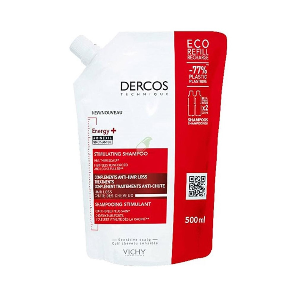 Dercos Stimulating Shampoo Ecorefill 500 Ml