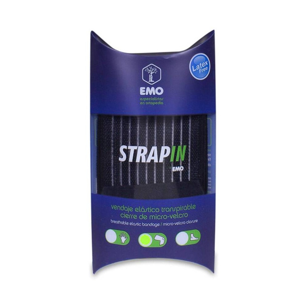 Emo Strap In De Rodilla Vendaje Elástico Traspirable Con Velcro