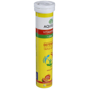 Vitamina C Y Zinc 14 Comprimidos Efervescentes