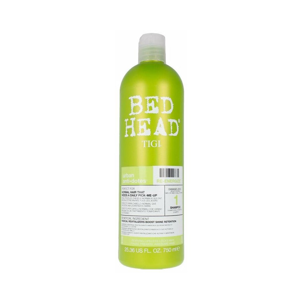 Bed Head Urban Anti-Dotes Re-Energize Shampoo 750 Ml