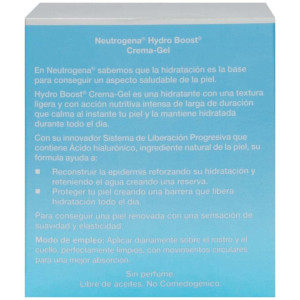 Neutrogena Hydro Boost Crema En Gel Facial, 50 Ml