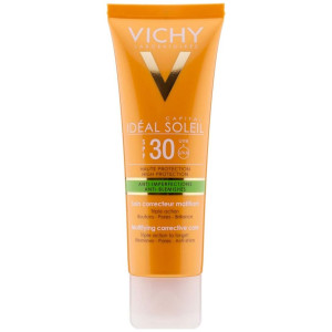 Vichy Idéal Soleil Cuidado Protector Anti-Imperfecciones 3 En 1 Spf30+ 50Ml