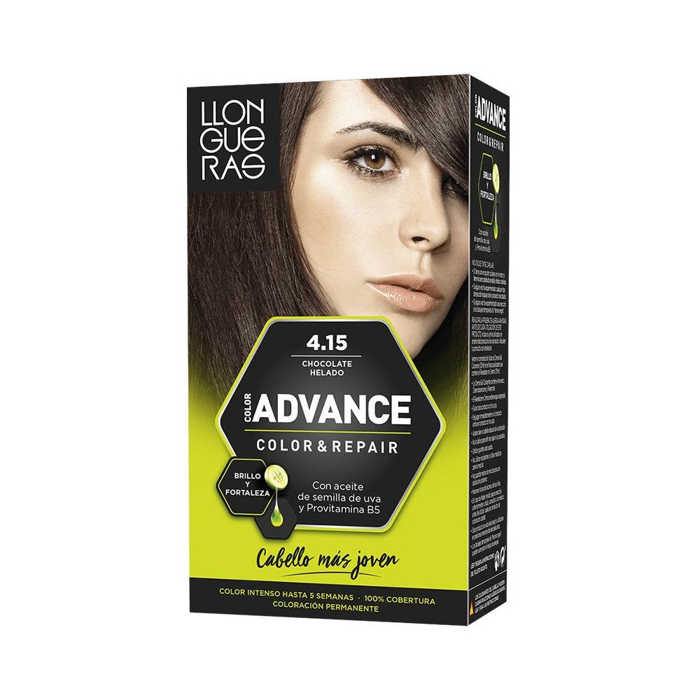 Llongueras Set Color Advance 415-Chocolate Helado