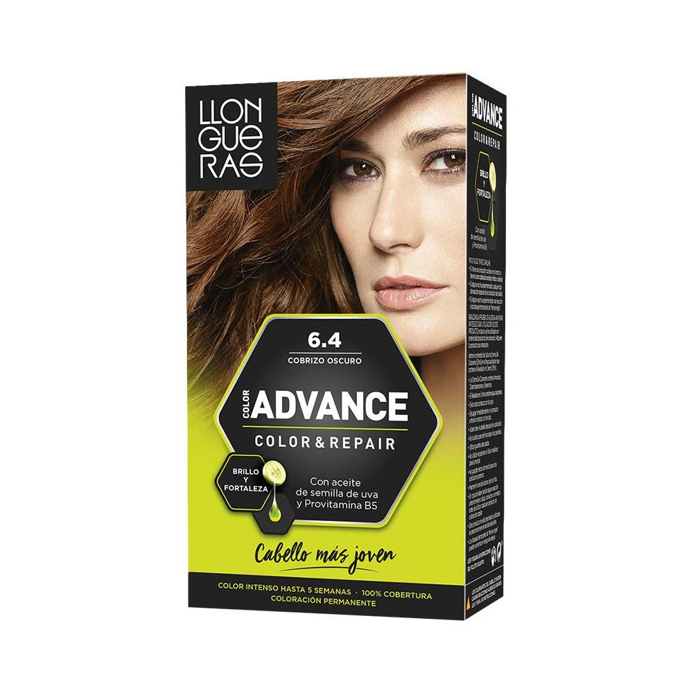 Llongueras Set Color Advance 64 Cobrizo Oscuro