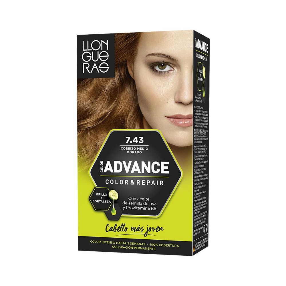 Color Advance 7,43-Cobrizo Medio Dorado 1 U