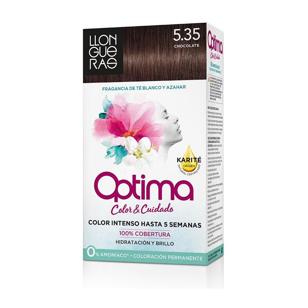 Llongueras Optima Tinte De Cabello N5.35 Passion Chocolate 1Ud