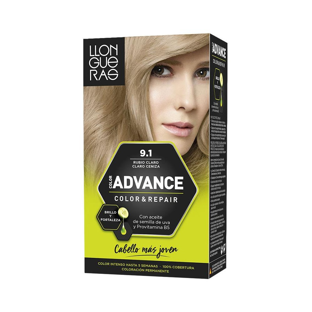 Color Advance 9,1-Rubio Claro Claro Ceniza 1 U