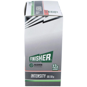 Finisher® Intensity Gel Energético Sabor Fresa 12 Sobres De 50G
