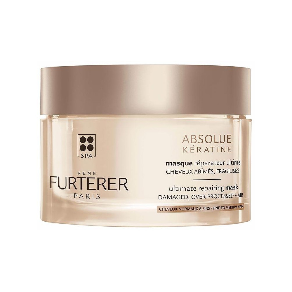 René Furterer Absolue Kératine Mascarilla Reparación Extrema Cabello Normal Fino 200Ml