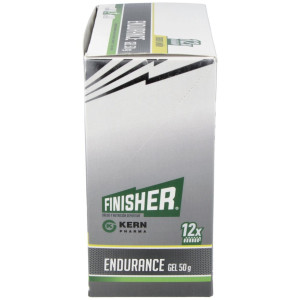 Finisher Endurance Gel Sabor Limón, 12 Uds